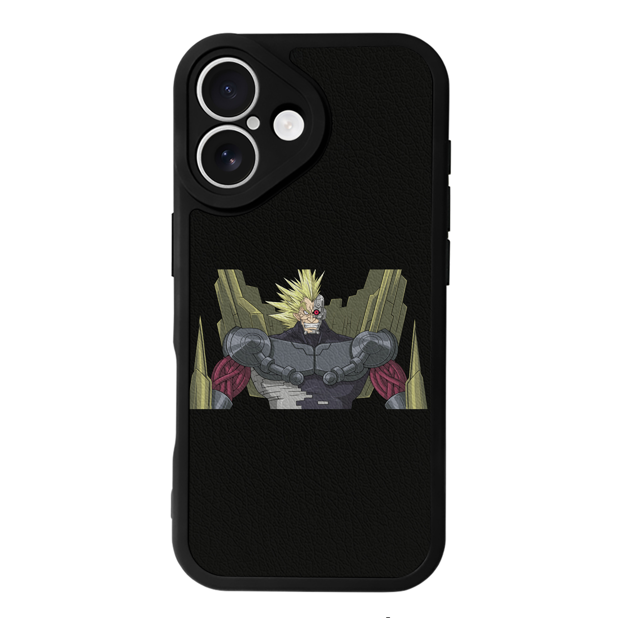 遊☆戯☆王 Yu-Gi-Oh! 【iPhone 16シリーズ対応】シリコンスマホケース（レザー調） 材質：シリコン